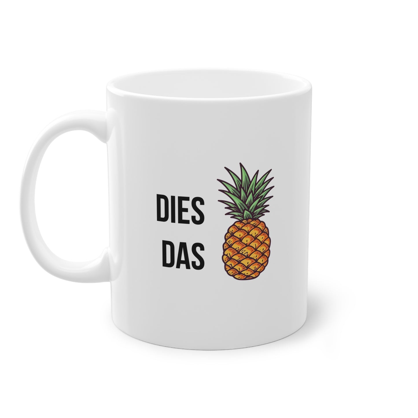 Tasse, Dies Das Ananas Design, 330 ml