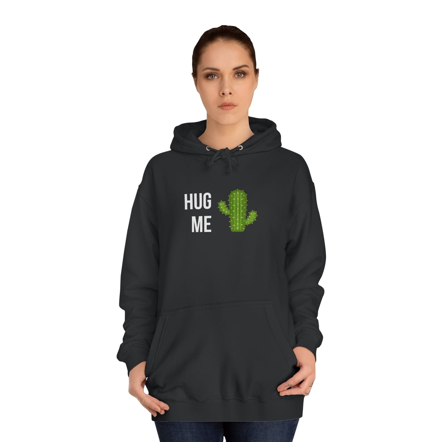 Hug Me Kaktus Hoodie Unisex
