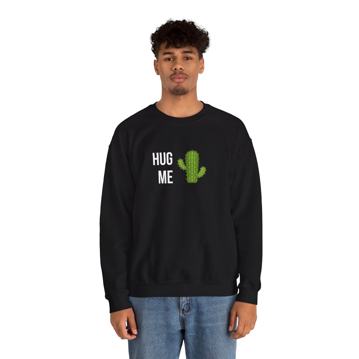 Hug Me Kaktus Sweatshirt Unisex